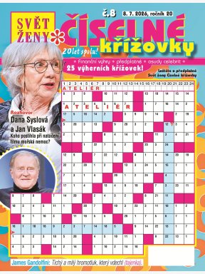 Svět ženy Číselné křížovky Svět ženy Číselné křížovky