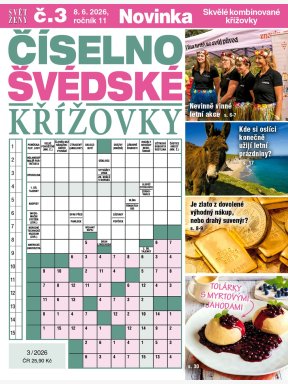 Svět ženy Číselno-švédské křížovky