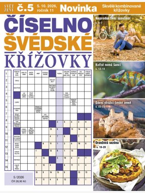 Svět ženy Číselno-švédské křížovky Svět ženy Číselno-švédské křížovky