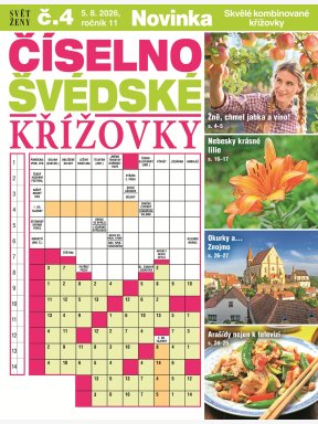 Svět ženy Číselno-švédské křížovky
