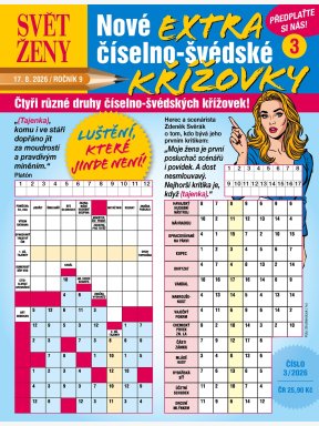 Svět ženy Extra číselno-švédské křížovky