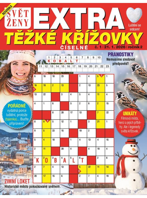 Roční předplatné Svět ženy Extra těžké křížovk se slevou