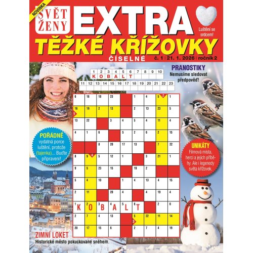 Roční předplatné Svět ženy Extra těžké křížovk se slevou