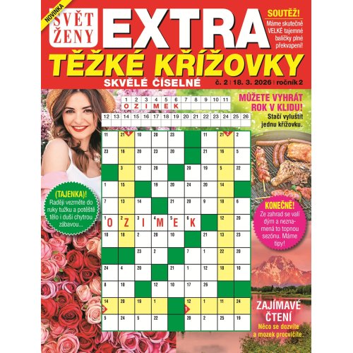 Roční předplatné Svět ženy Extra těžké křížovk se slevou
