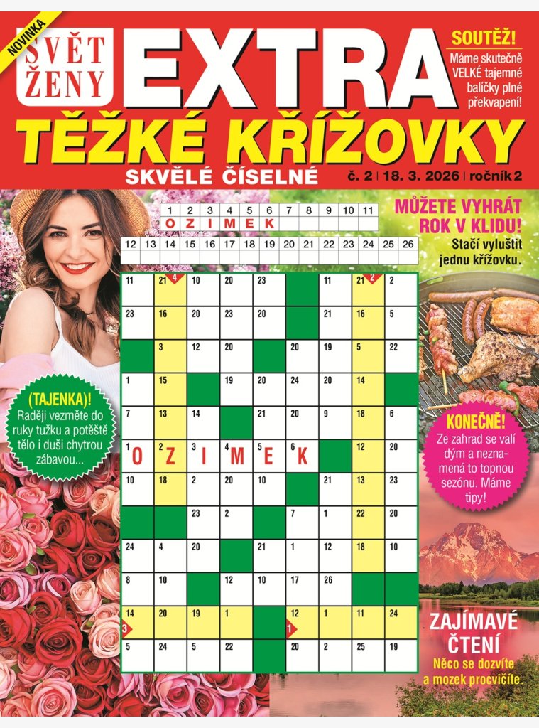 Svět ženy Extra těžké křížovky