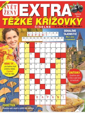 Svět ženy Extra těžké křížovky