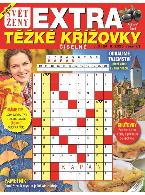 Roční předplatné Svět ženy Extra těžké křížovk se slevou