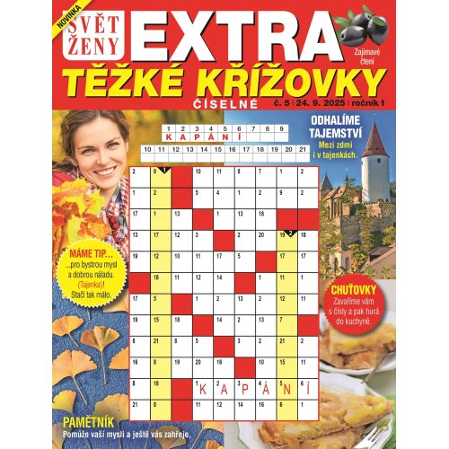 Roční předplatné Svět ženy Extra těžké křížovk se slevou
