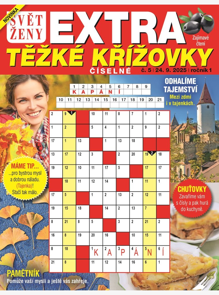 Svět ženy Extra těžké křížovky Svět ženy Extra těžké křížovky
