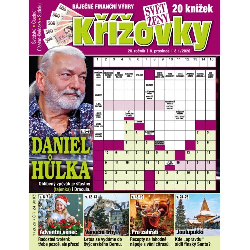 Roční předplatné Svět ženy Křížovky se slevou