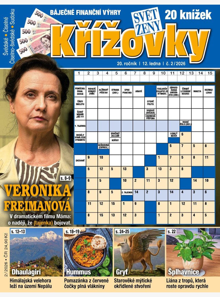 Svět ženy Křížovky