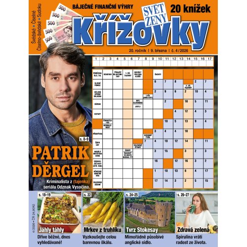 Roční předplatné Svět ženy Křížovky se slevou