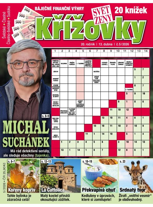 Roční předplatné Svět ženy Křížovky se slevou