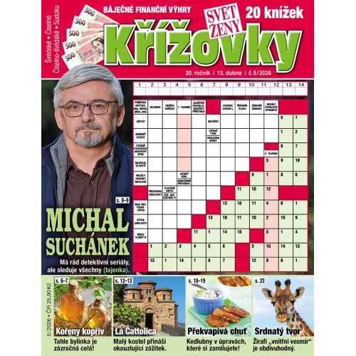 Roční předplatné Svět ženy Křížovky se slevou