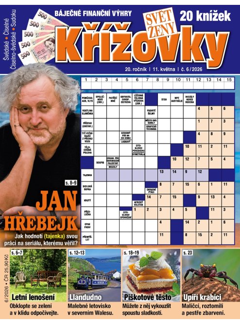 Roční předplatné Svět ženy Křížovky se slevou