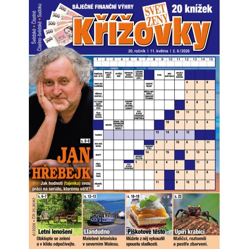 Roční předplatné Svět ženy Křížovky se slevou