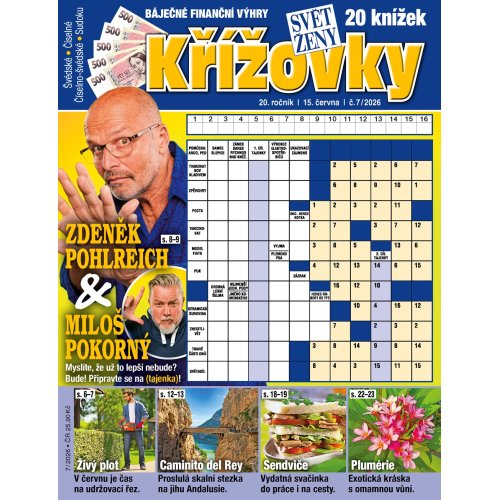 Roční předplatné Svět ženy Křížovky se slevou