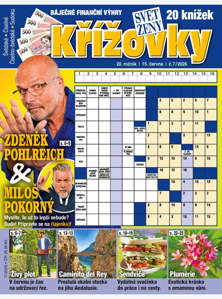Svět ženy Křížovky