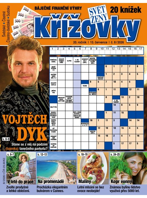 Roční předplatné Svět ženy Křížovky se slevou