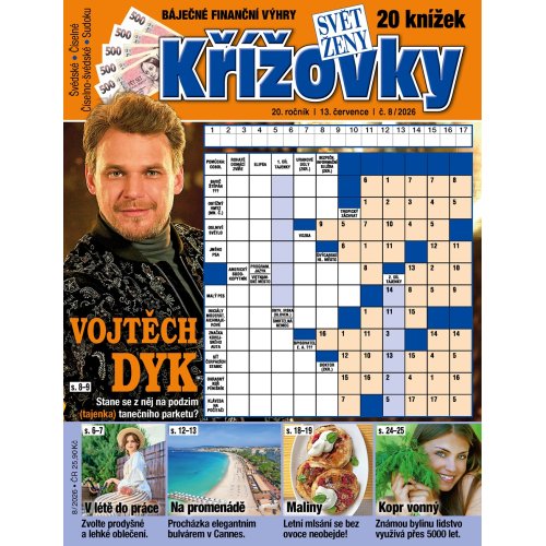 Roční předplatné Svět ženy Křížovky se slevou