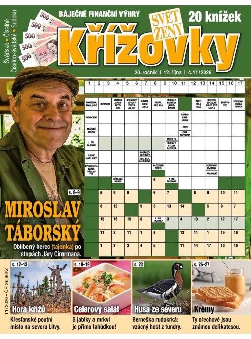 Roční předplatné Svět ženy Křížovky se slevou