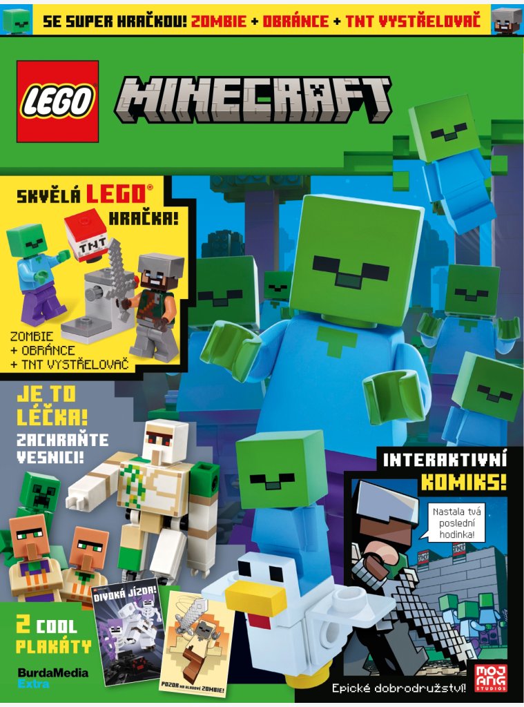 AKTUÁLNÍ VYDÁNÍ LEGO® Minecraft® 07/2025