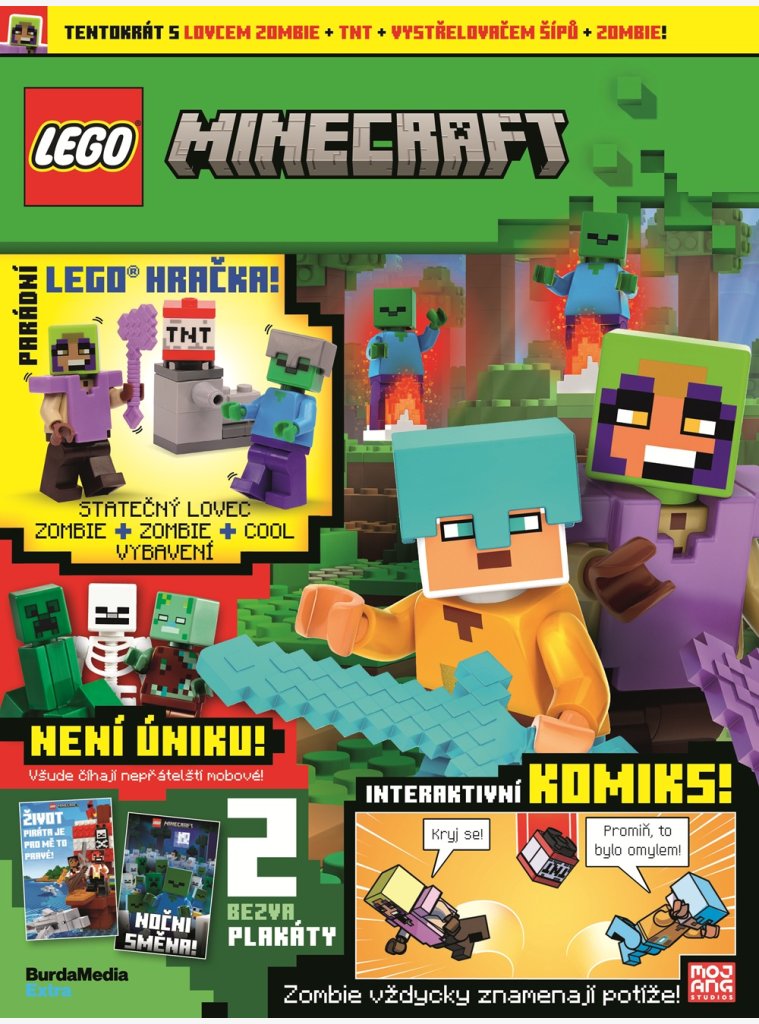 AKTUÁLNÍ VYDÁNÍ LEGO® Minecraft® 07/2026