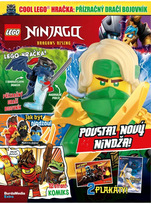 AKTUÁLNÍ VYDÁNÍ LEGO® NINJAGO® 08/2025