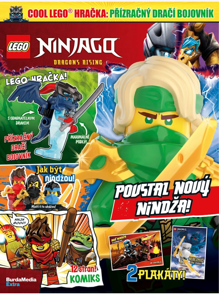 AKTUÁLNÍ VYDÁNÍ LEGO® NINJAGO® 08/2025