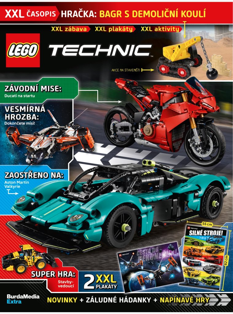 AKTUÁLNÍ VYDÁNÍ LEGO® Technic™ 01/2026