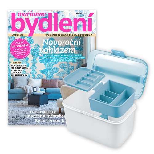 ROČNÍ PŘEDPLATNÉ MARIANNE BYDLENÍ + ÚLOŽNÝ BOX PRESTO + DIGI VERZE ZDARMA