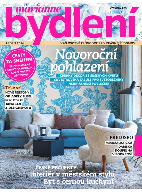 AKTUÁLNÍ VYDÁNÍ MARIANNE BYDLENÍ 01/2026