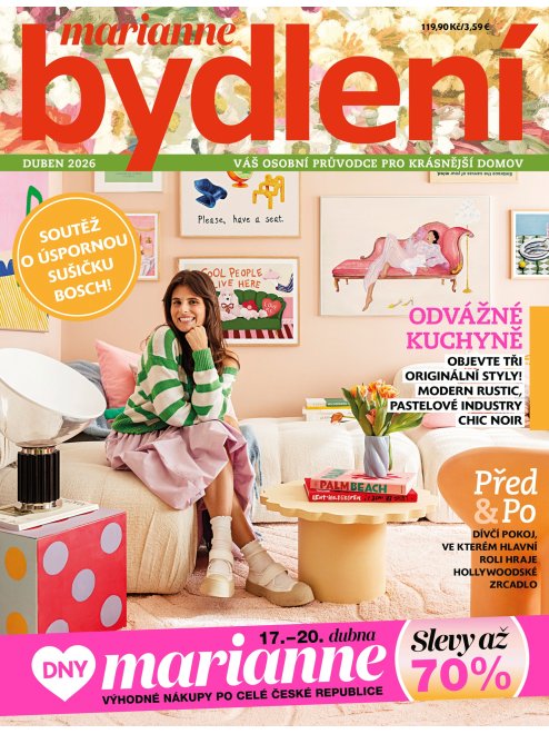 AKTUÁLNÍ VYDÁNÍ MARIANNE BYDLENÍ 04/2026