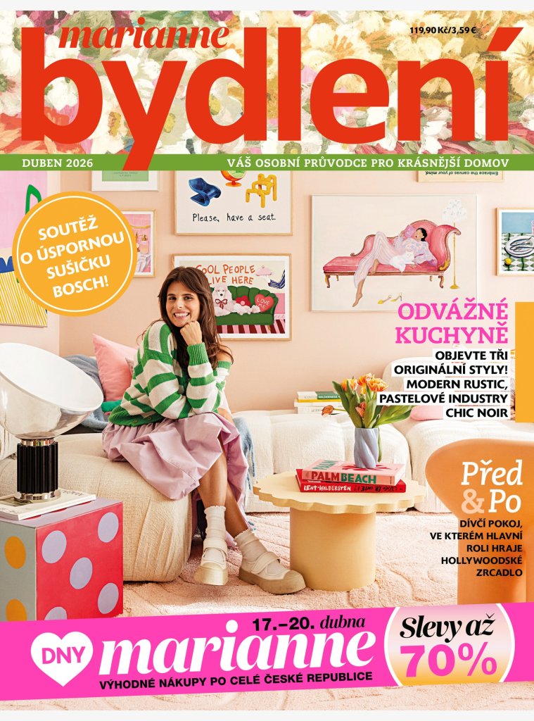 AKTUÁLNÍ VYDÁNÍ MARIANNE BYDLENÍ 04/2026