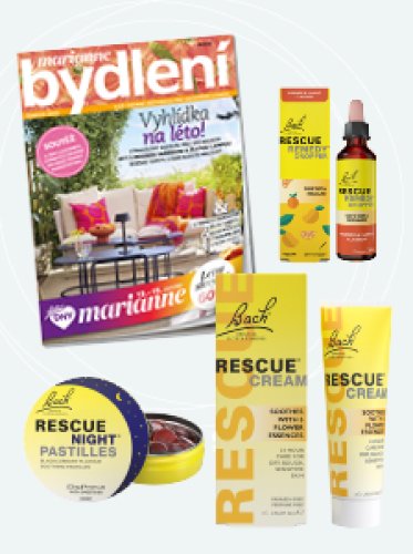 obrázek magazínu ROČNÍ PŘEDPLATNÉ MARIANNE BYDLENÍ + BACHOVY ESENCE + DIGI VERZE ZDARMA