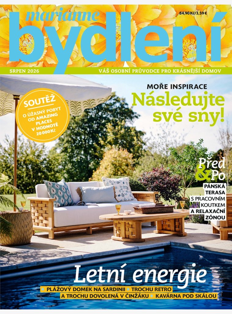 AKTUÁLNÍ VYDÁNÍ MARIANNE BYDLENÍ 08/2026