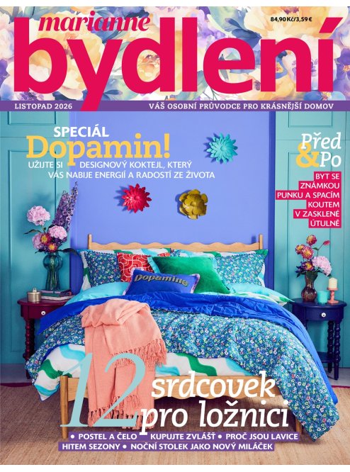ROČNÍ PŘEDPLATNÉ MARIANNE BYDLENÍ + KÁVOVAR TCHIBO