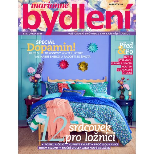 ROČNÍ PŘEDPLATNÉ MARIANNE BYDLENÍ + KÁVOVAR TCHIBO