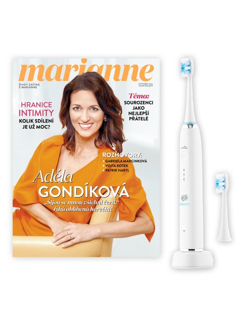 ROČNÍ PŘEDPLATNÉ MARIANNE + ELEKTRICKÝ ZUBNÍ KARTÁČEK ETA + DIGI VERZE ZDARMA
