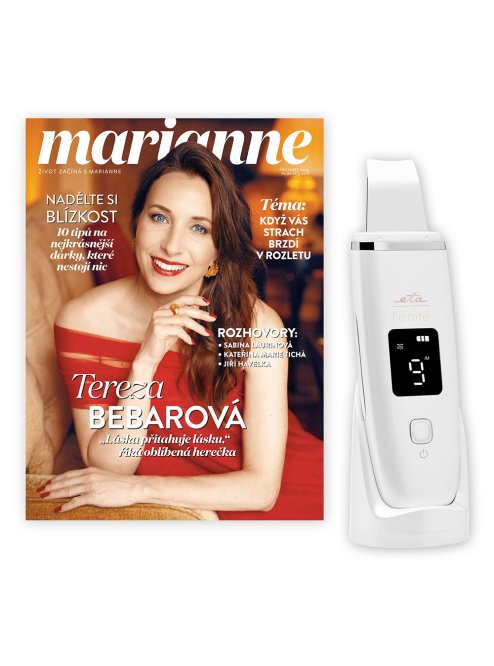 ROČNÍ PŘEDPLATNÉ MARIANNE + ULTRAZVUKOVÁ ŠPACHTLE ETA FENITÉ + DIGI VERZE ZDARMA