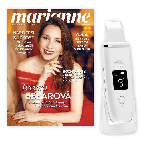 ROČNÍ PŘEDPLATNÉ MARIANNE + ULTRAZVUKOVÁ ŠPACHTLE ETA FENITÉ + DIGI VERZE ZDARMA