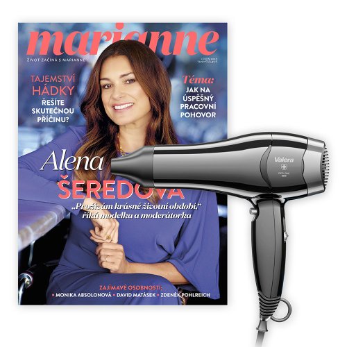 ROČNÍ PŘEDPLATNÉ MARIANNE + FÉN VALERA EXCEL + DIGI VERZE ZDARMA