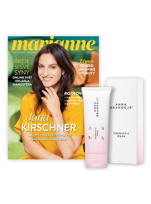 ROČNÍ PŘEDPLATNÉ MARIANNE + PREBIOTIC MASK ANNA BRANDEJS + DIGI VERZE ZDARMA