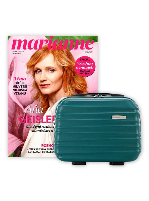 PŮLROČNÍ PŘEDPLATNÉ MARIANNE + KOSMETICKÝ KUFŘÍK WITTCHEN + DIGI VERZE ZDARMA