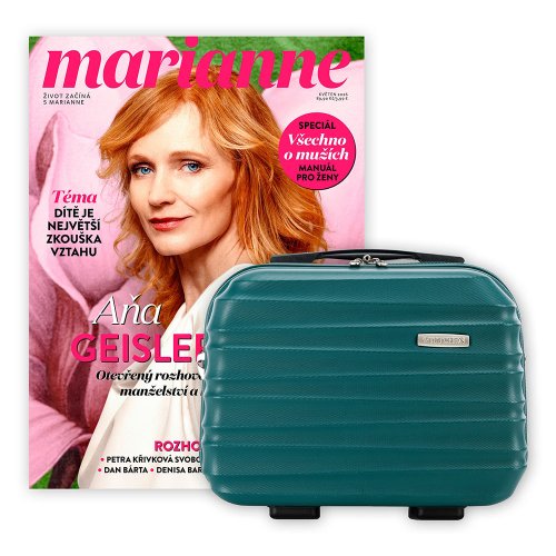 PŮLROČNÍ PŘEDPLATNÉ MARIANNE + KOSMETICKÝ KUFŘÍK WITTCHEN + DIGI VERZE ZDARMA