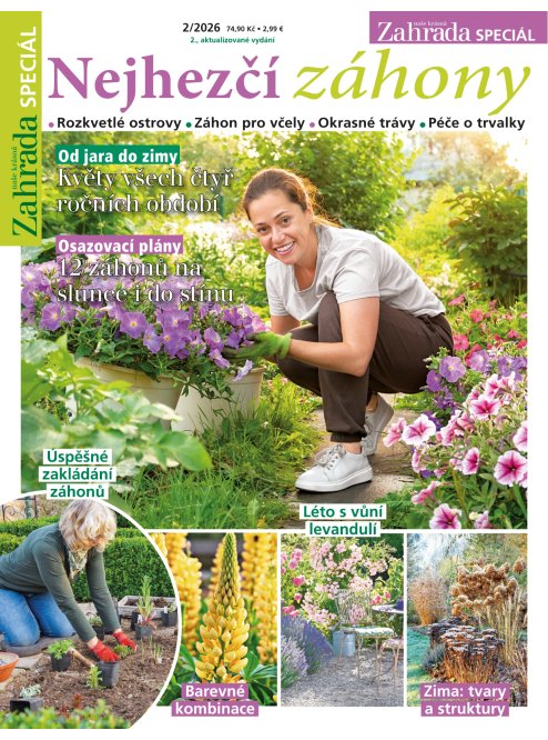 NAŠE KRÁSNÁ ZAHRADA SPECIÁL 02/2026 -  Nejhezčí záhony
