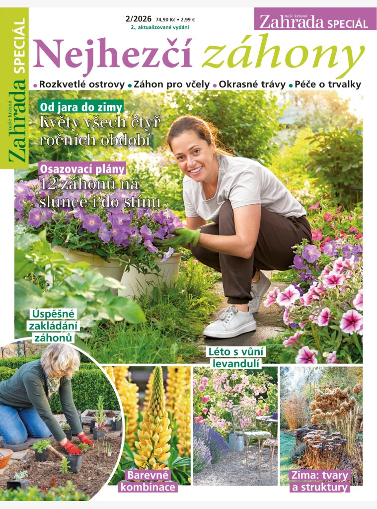 NAŠE KRÁSNÁ ZAHRADA SPECIÁL 02/2026 -  Nejhezčí záhony