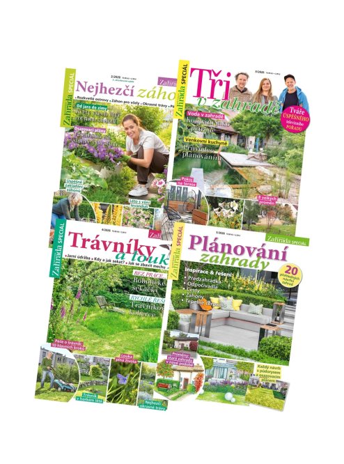 PŘEDPLATNÉ - NAŠE KRÁSNÁ ZAHRADA SPECIÁL SE SLEVOU 2