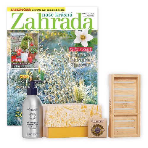 Roční předplatné + sada mýdel