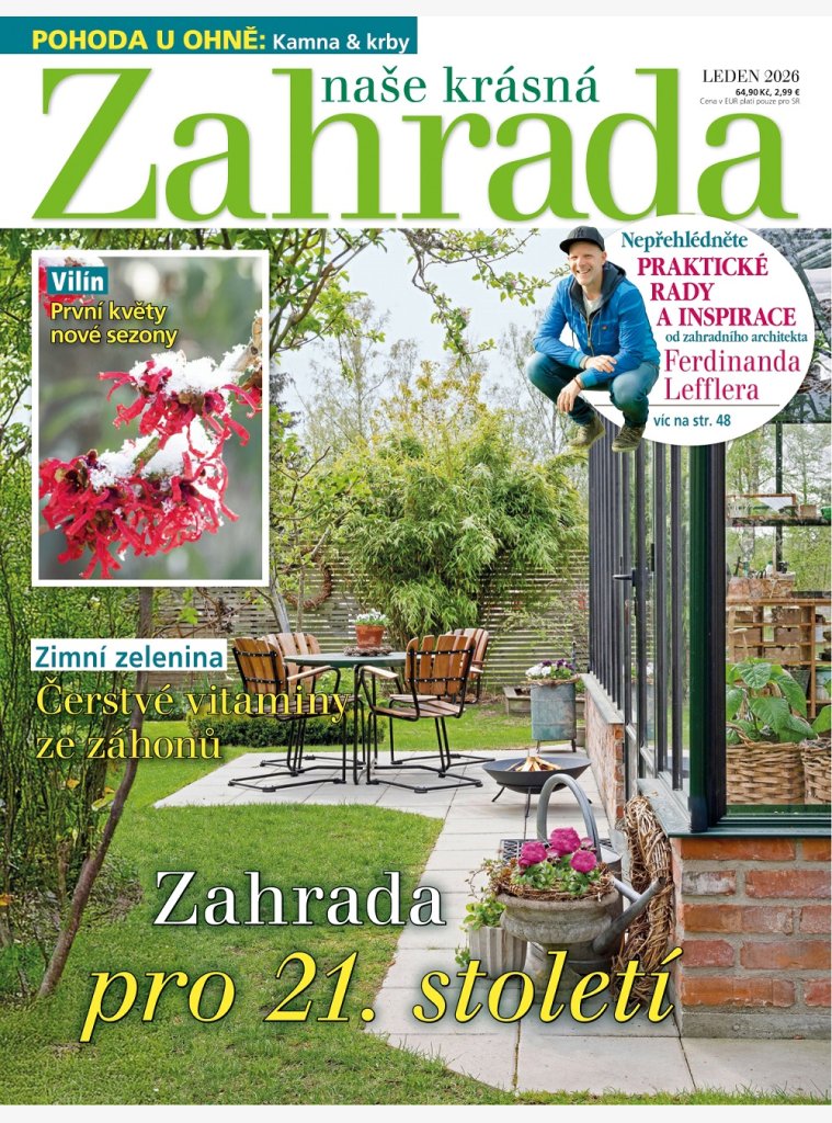 AKTUÁLNÍ VYDÁNÍ NAŠE KRÁSNÁ ZAHRADA 01/2026